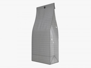 craft paper package 08 3D-Modell