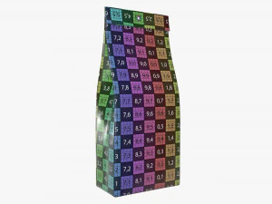 craft paper package 08 3D Model