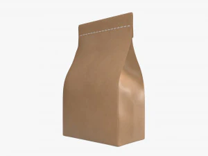 craft paper package 09 3D Model