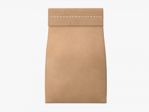 craft paper package 09 3D Модель