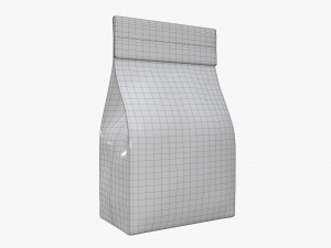 craft paper package 09 3D Модель