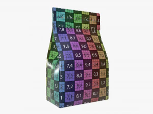 craft paper package 09 3D Model