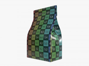 craft paper package 09 3D Модель