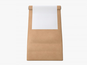 craft paper package 11 3D-Modell