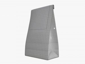 craft paper package 11 3D-Modell