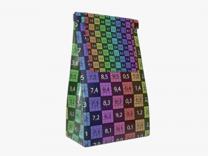 craft paper package 11 3D-Modell