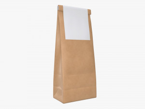 craft paper package 12 Modelo 3D