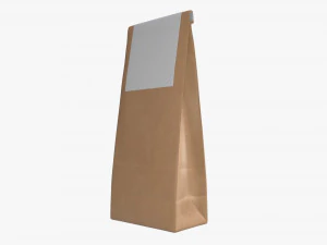 craft paper package 12 3D Model