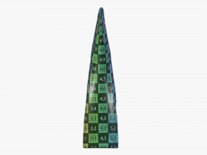 craft paper package 12 3D Model