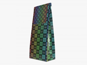 craft paper package 12 3D Model