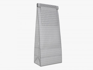 craft paper package 12 3D Model
