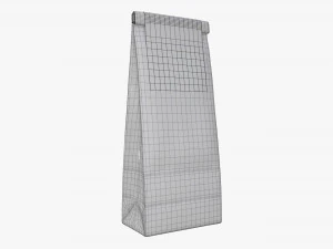 craft paper package 12 3D Model