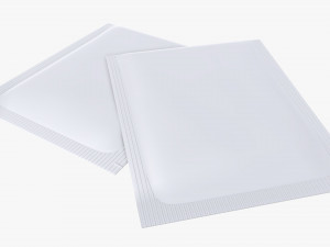tea sachets Model 3D