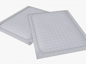 tea sachets Model 3D