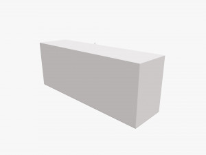 closed tea paper box with tea bags Model 3D