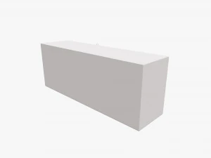 closed tea paper box with tea bags 3D Model