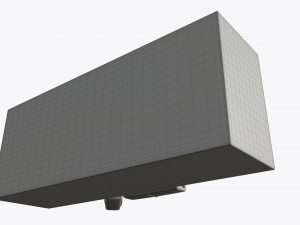 closed tea paper box with tea bags Model 3D