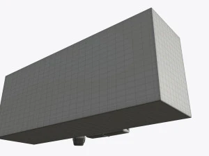 closed tea paper box with tea bags 3D Model