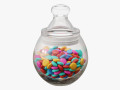 Candies in the jar 3D-Modell