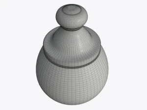 candies in the jar 3D Model