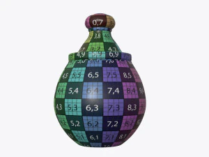 candies in the jar 3D Model