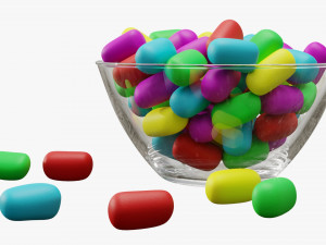 candies snack 3D Модель