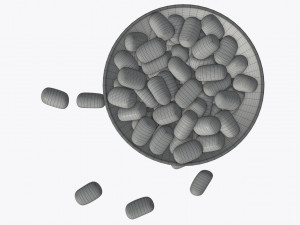candies snack 3D Модель