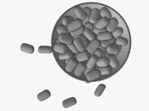 cukierkowa przekąska Model 3D