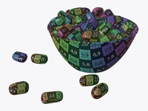 candies snack 3D Модель