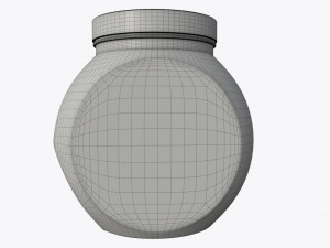 gumballs in a jar 01 3D 모델