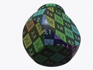 gumballs in a jar 01 3D 모델