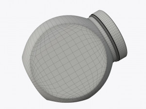 gumballs in a jar 02 Model 3D