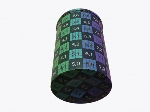 jar full of almonds Model 3D