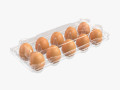 egg plastic package 10 eggs v2 Model 3D