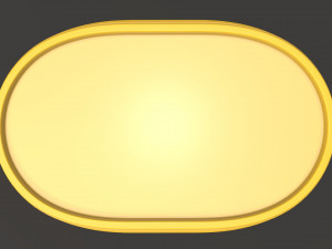 margarine oval package 01 Model 3D