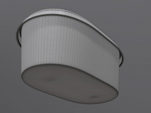 margarine oval package 01 Model 3D
