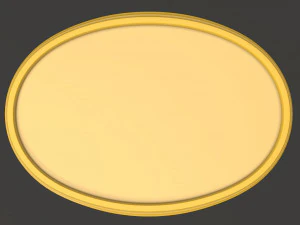 margarine oval package 02 3D Model