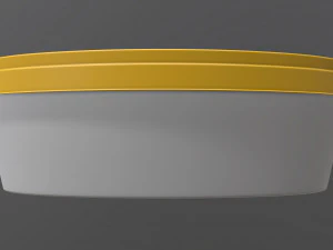 margarine oval package 02 3D Model
