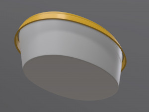 margarine oval package 02 3Dモデル