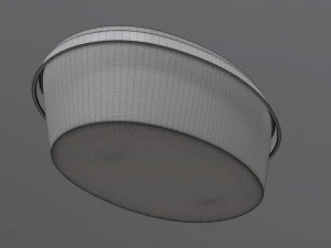 margarine oval package 02 3D Model