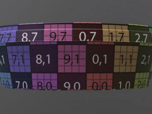 margarine oval package 02 3D Model