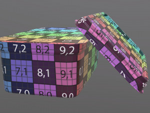 margarine rectangular package 02 3D Model