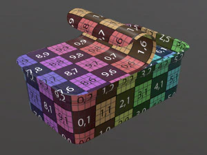 margarine rectangular package 03 3D Model