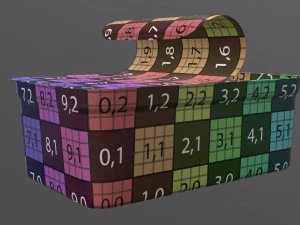 margarine rectangular package 03 3D Model