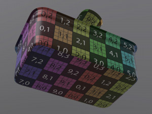 margarine rectangular package 03 3D Model