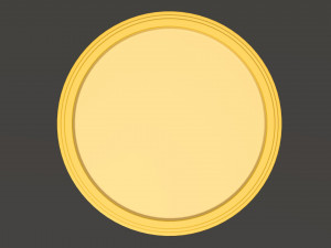 margarine round package 3D-Modell