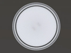 margarine round package 3D Model