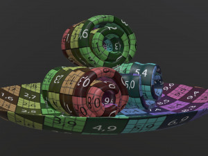 butter on plate Model 3D