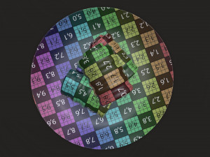 butter on plate Model 3D