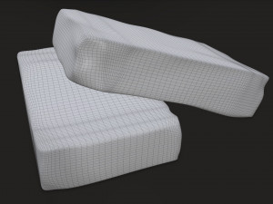 butter slices on ground 3Dモデル